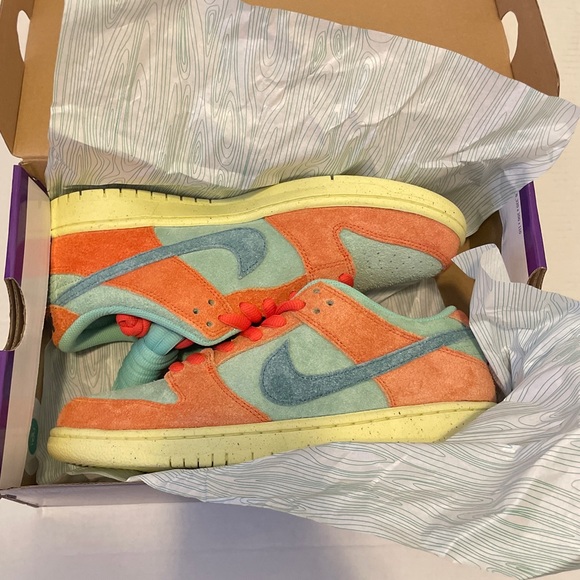 Nike SB Dunk Low Pro Prm "Noise Aqua" - Picture 4 of 5